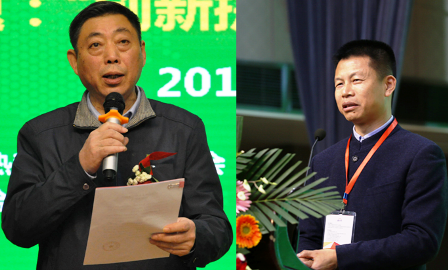 Xiaoli Zhang (left) and Xinjian Xu Xiaoli Zhang (left) and Xinjian Xu